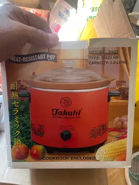 Takahi electric crockery pot hot pot slow cooker
