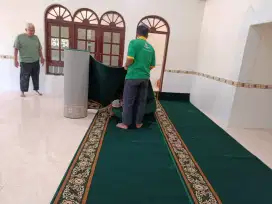 Jual karpet Masjid Meteran Roll an Bisa Semua