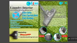 Laundry spring bed sofa dan jok mobil