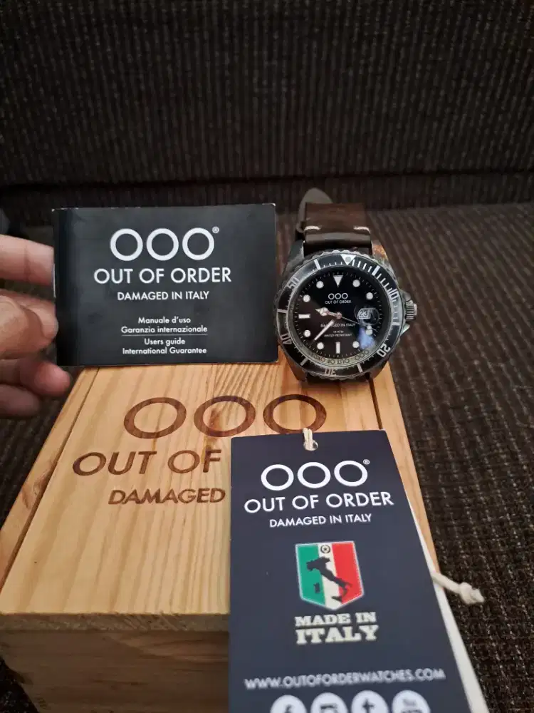 Out of order damage in Italy