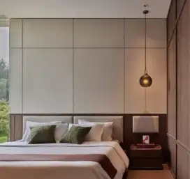 Backdrop atau bed set  elegant