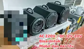 Speaker aktif bluetooth karaoke rakitan ngebass