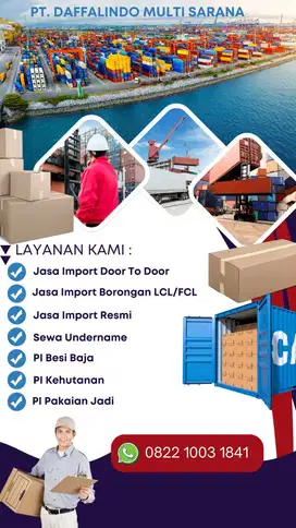 Jasa Import Door To Door | Sewa Undername