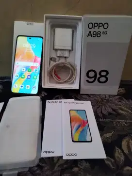 Oppo A98 5G 8/256 lengkap murah