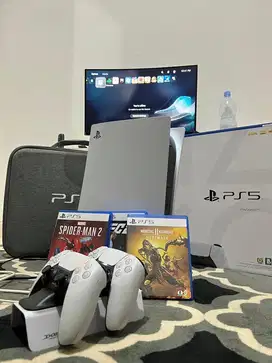 DIJUAL CEPAT PS 5 Flat disc 1 TB MULUS