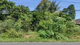 Tanah depan jalan DPU  Sangat Strategis