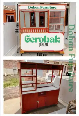 Jual gerobak like new