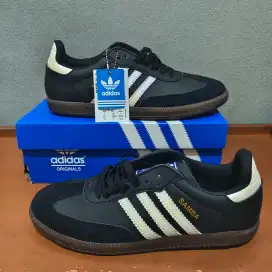 Sepatu Adidas Samba Hitam BNIB Premium BARU