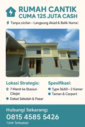 perumahan green nine village
