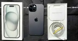 IPhone 15 128gb Black Resmi Ibox - Kondisi Mulus