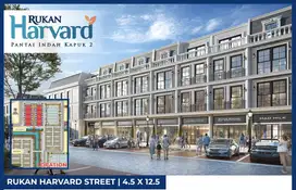 Rukan 3 Lantai Harvard PIK 2