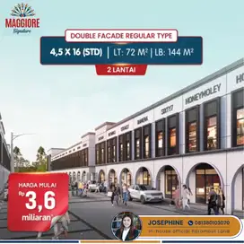 Dijual Ruko Maggiore Signature Gading Serpong Konsep Unik Terbaru