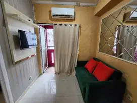 Sewa Mingguan Apartemen 2KT furnised+ wifi jakarta pusat