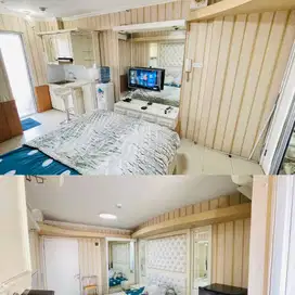 Sewa harian Apartemen Bassura City Full fasilitas Wifi Netflix