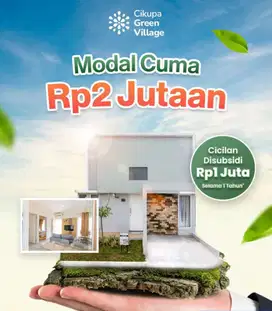 Rumah murah serasa villa selangah ke Pemda Tigaraksa