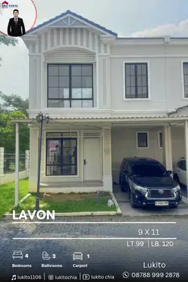 Dijual Rumah Cantik 2 Lantai Siap Huni di Suvarna Sutera Cikupa