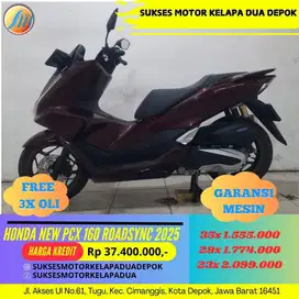 HONDA NEW PCX 160 ROADSYNC 2025 CASH/KREDIT SYARAT KTP/KK