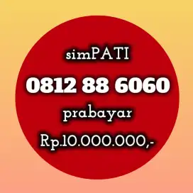 NOMOR CANTIK KOLEKSI SIMPATI 88 6060