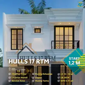Rumah 2 lantai lokasi rtm kelapa dua depok murah