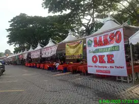 Disewakan Tenda Kuliner Malam Pasmod