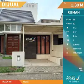 Dijual Rumah Minimalis Dekat Binus di Brassia Hill Araya Malang