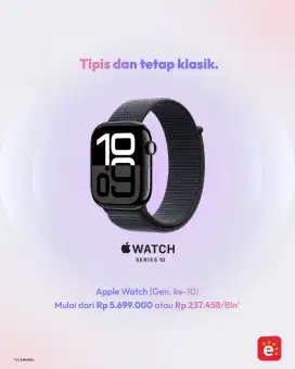 CICILAN BISA | APPLE WATCH 10 SERIES TANPA DP