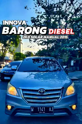 KIJANG  INNOVA 2.5 G 2015 DIESEL MANUAL