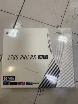 Motherboard Asrock Z790 Pro RS Wifi dan Processor Intel Core i5 14400