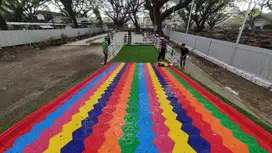 Jual Rainbow Slide Sudah Terpasang, Bisa di Pindahkan