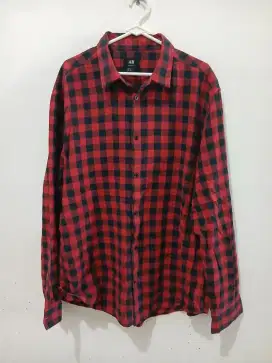 KEMEJA H&M like new size xl
