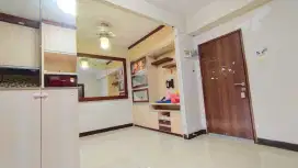Disewakan apartemen furnished 2br ukuran besar 55m