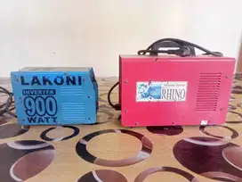 Jual Barang Bekas Mesin Las Lakoni 900 Watt dan Rhino 900 Watt