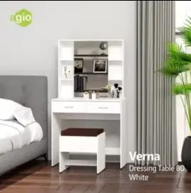 meja rias kaca slider / dressing table
