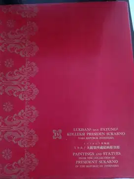 Dijual Buku lukisan dan patung koleksi Presiden Sukarno