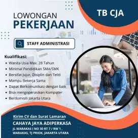 LOWONGAN KERJA STAFF ADMIN