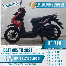 ORDER LANGSUNG HONDA BEAT CBS TH 2021 , CASH ATAU KREDIT