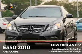 TERMURAH DI PASARAN! Mercedes Benz E350 AMG Coupe 2010 (C207)