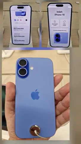 iPhone 16 128GB Promo Gratis 2x Cicilan Dan Free Admin