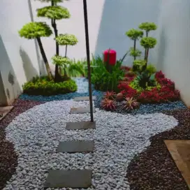 Tukang taman-taman minimalis-landscape-pembuat taman-rumput hias