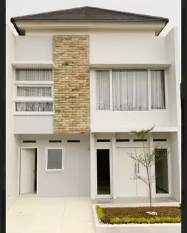 Jual rumah baru 2 lantai di kavling deplu larangan dekat pusat bisnis