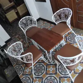 Kursi besi jadul tempo dulu