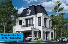 Rumah American Style Kekinian Baru di Kebayoran Bintaro RN-16472