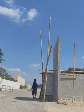 tanah kavling luas 150m2 lokasi pinggir jalan raya solobaru