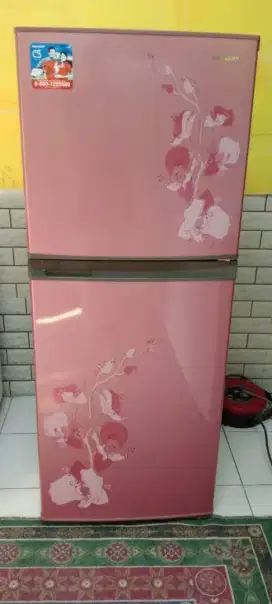Kulkas sharp 2 pintu normal ori