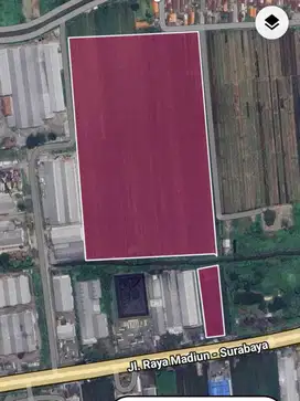 lahan industri murah krian sidoarjo jawa timur