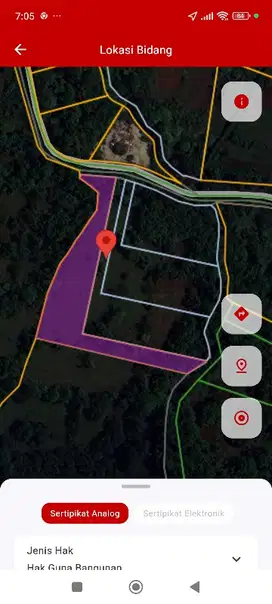 disewakan global tanah 60 are jln utama pantai Balangan Jimbaran