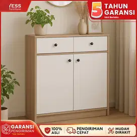 RAK DRAWER KAYU/RAK PENYIMPANAN/RAK BUKU SERBAGUNA