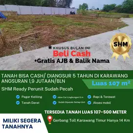 Dijual Cepat Tanah Kavling Siap Bangun di Karawang Timur Bisa Dicicil