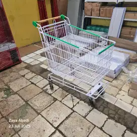 Trolli Troli Trolley Keranjang Belanja Supermarket 180 liter BEKAS
