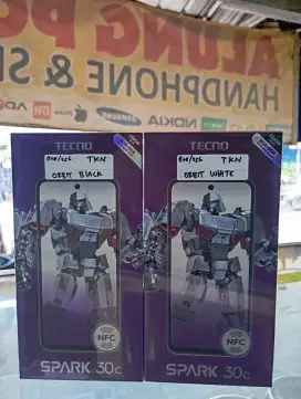 Techno Spark 30c Nfc ram total 16 / 256